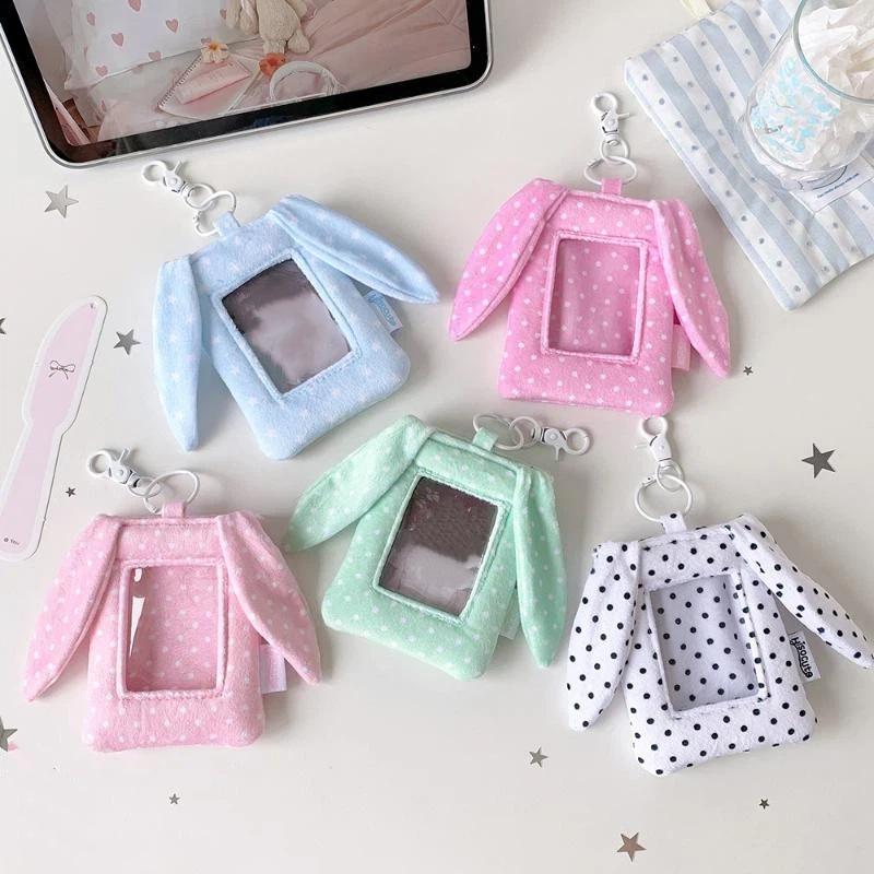 Kpop Photo Card Binder 3 Inch - ミニ Kpop フォトカードディスプレイバインダー 3 インチかわいいウサギ 1