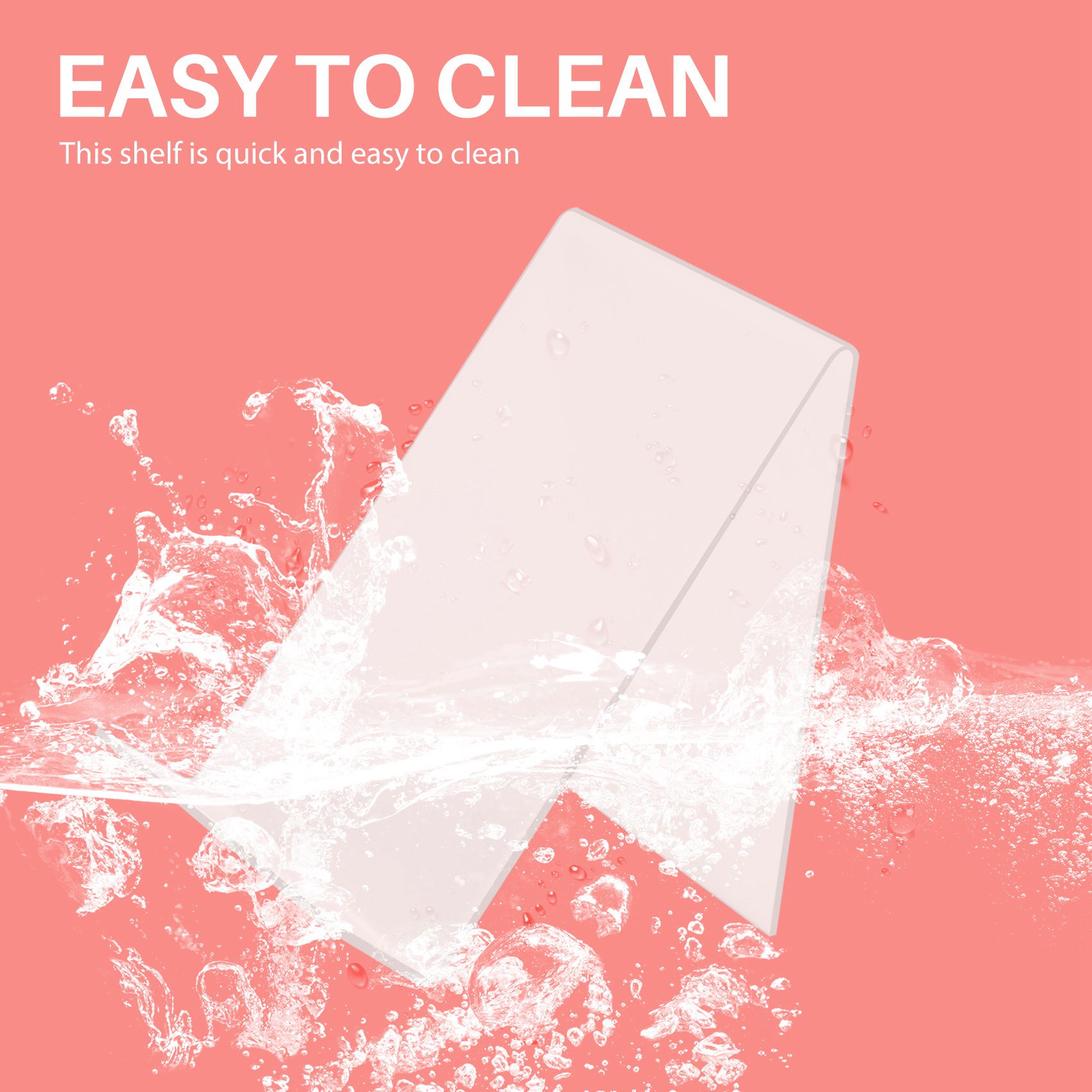 COFA アクリルブックスタンド（棚付き）、透明アクリルディ - Clear Acrylic Book Stand Holder のレビューと価格