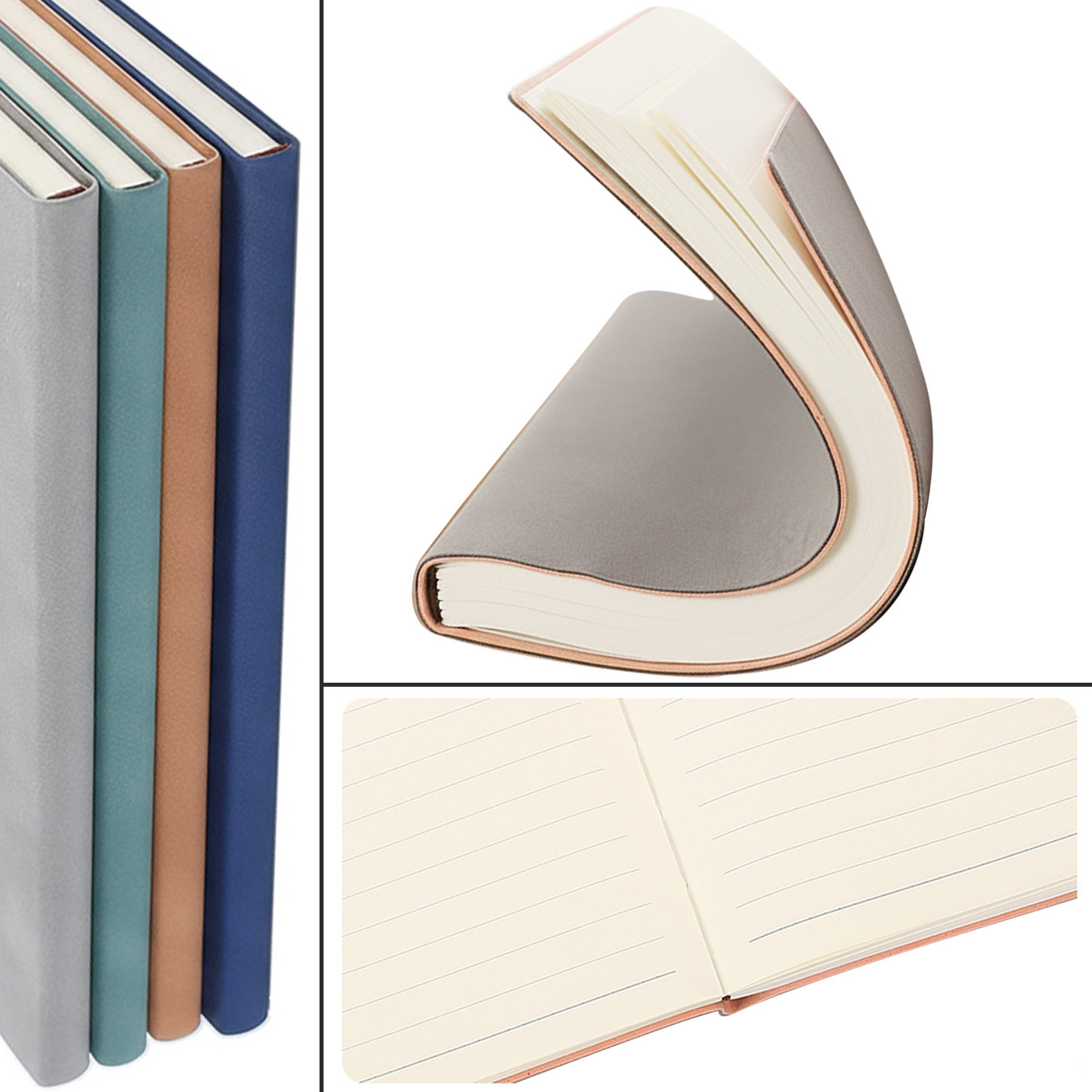 A5 ヴィンテージレザーノートブック、スズランデザイン、オフ - Vintage Leather Journal Notebook のレビューと価格