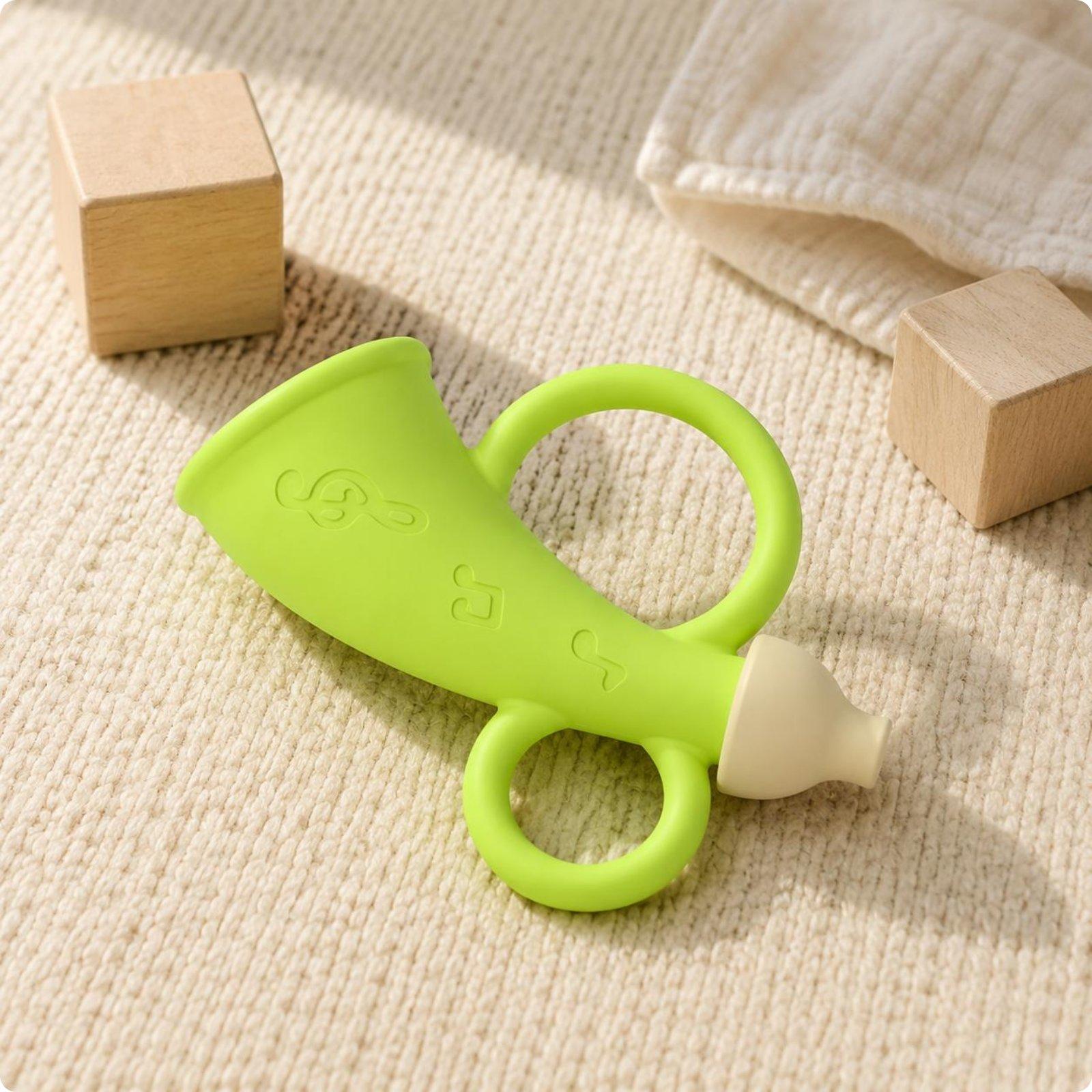 ベビーシリコンホーン ミュージカルノイズメーカー 歯固めおも - Music のレビューと価格
