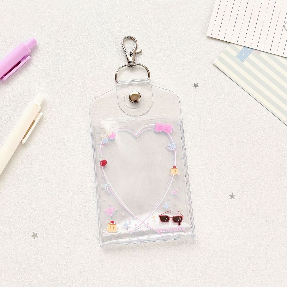 可愛いPVC製K-POPカードホルダー、クリア3インチアルバ - Kpop Photo Card Binder 3 Inch のレビューと価格