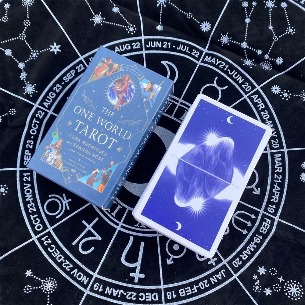 ワンワールドタロットカード プレイ用ボードゲームカード ポー - Tarot Deck With Guidebook のレビューと価格