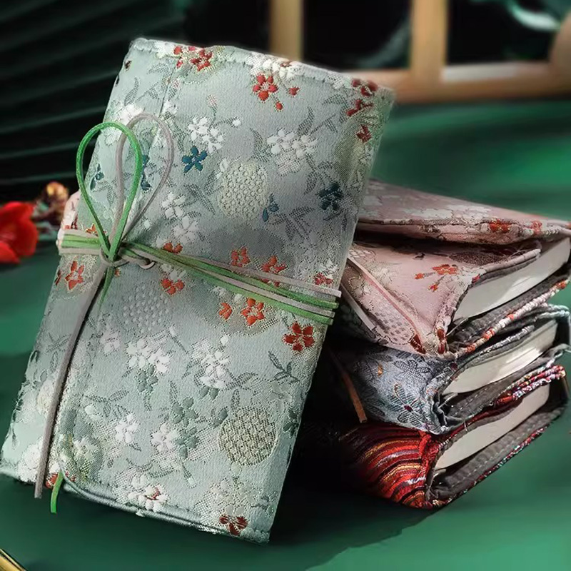 女の子のための美しいノートブック布カバーレトロ中国風ルーズリ - Vintage Leather Journal Notebook のレビューと価格