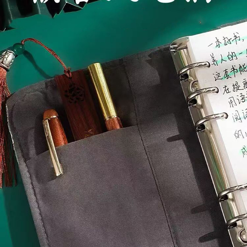 女の子のための美しいノートブック布カバーレトロ中国風ルーズリ - Vintage Leather Journal Notebook のレビューと価格