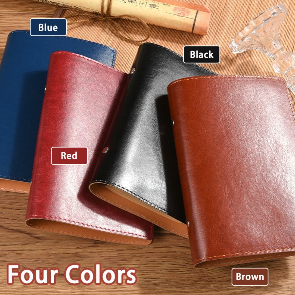 新しい A5/A6 ノートブック ルーズリーフ PU レザー - Vintage Leather Journal Notebook のレビューと価格