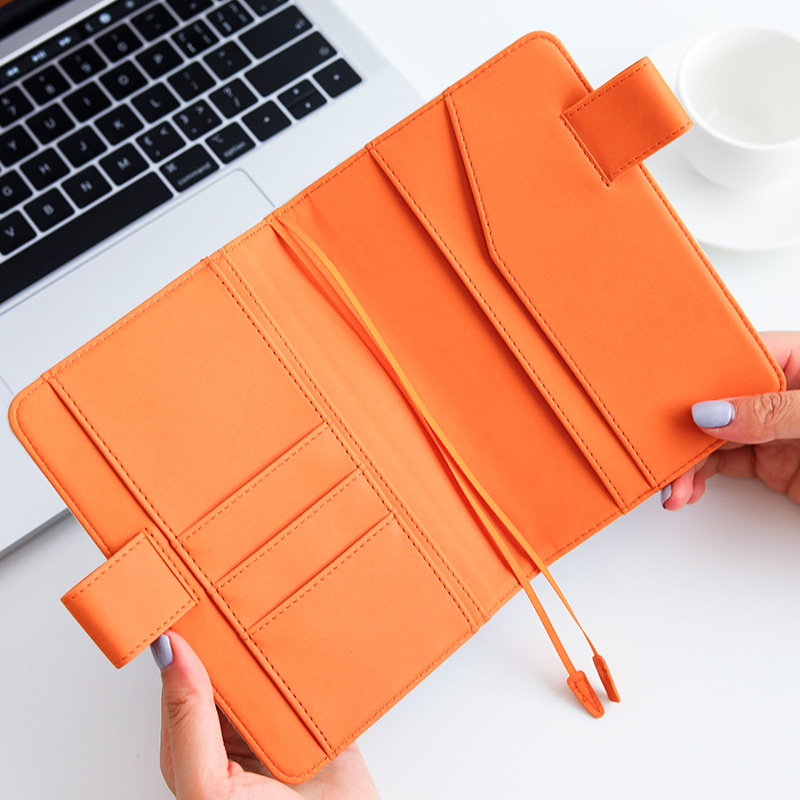 A6 ホーボー フレンチベルベット生地 リフィル可能ジャーナ - Vintage Leather Journal Notebook のレビューと価格