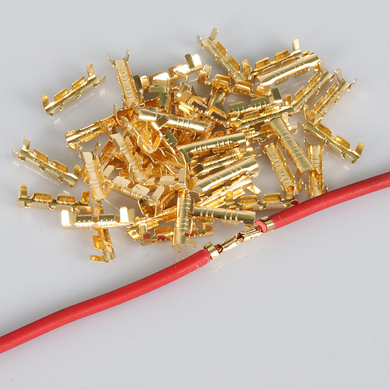 100 U-端子線,50個/453個,発射体,冷たい端子,シ - Movies のレビューと価格